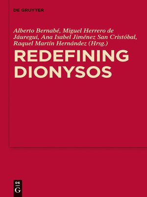 cover image of Redefining Dionysos